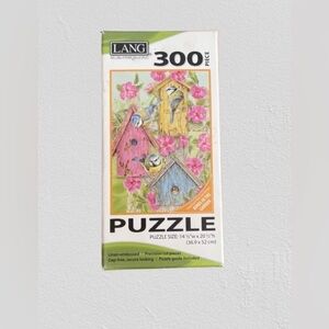 NEW Lang “Birds In The Garden” 300 Piece Puzzle